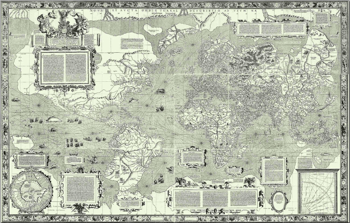 Carte de Mercator de 1569